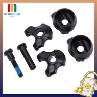 MYRONGMY Bike Seat Tube Clamp, Aluminum Alloy with Install Screws Bicycle Seat Post Clamp, Durable B