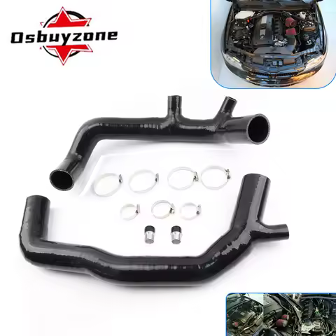 2" Silicone Inlet Intake hose pipe Fits For BMW N54 135i 335i 535i Z4 3.0L E90/E91/E92/E93 Fits TD04