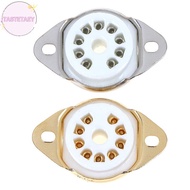 TEAY 9pin Ceramic tube sockets Valve Tube Base for 6DJ8 12AX7 ECC83 B339 CV492 SG