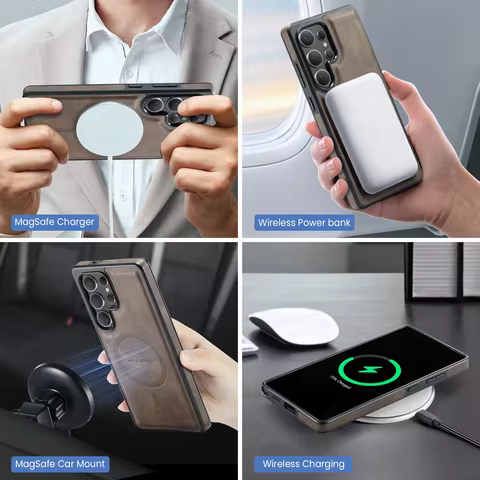 DG.MING(MAGKING) MagSafe Magnetic Wireless Charging Phone Case for iP 16E 12 13 14 15 16 17 Pro Max 