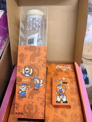 絕版 we all speak football 2006 可口可樂Coca Cola ODM 手錶套裝Jon Burgerman 