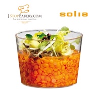 Solia GC18251 Bodega Glass Plastic Transparent 120 ml Pack Of 8 Pieces