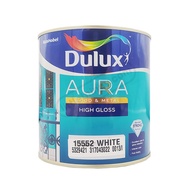 1L ICI Dulux Gloss Finish White 101 Black 122 Grey Metal Wood Surface Grill Gate Wooden Door Cat Pintu Kayu Pagar Besi