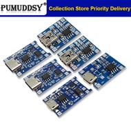 5V Micro USB 1A 18650 TP4056 Lithium Battery Charging Board With Protection Charger Module TYPE-C/Micro/Mini USB