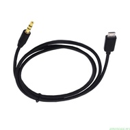 amonoqa Micros USB To 3 5mm Audios Cable For S4i9500 S5i9600 NOTE2 N7100 Car AUXs Cable