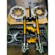 Rapido Y15ZR/RS150 Double Disc Usd Fork Set Just Plug&Play (42mm)