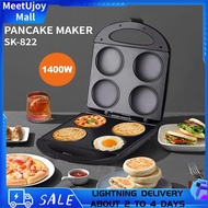 Sokany 4holes Pancake Maker Pan Machine Quickly Cook Pancakes Burgers Or Eggs