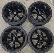中日韓車裝5x114正廠ENKEI PF07頭尾輕鈴19吋8.5J ET32 9.5J ET35⭕往下⬇️拉詳細睇説明豐田/本田/KIA/MODEL3/Mazda/hyundai/