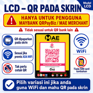 MAE LCD Soundbox DuitNow QR – Paparan QR & Notifikasi Suara untuk Peniaga