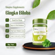simplee  Ginkgo Biloba Capsule Supplement