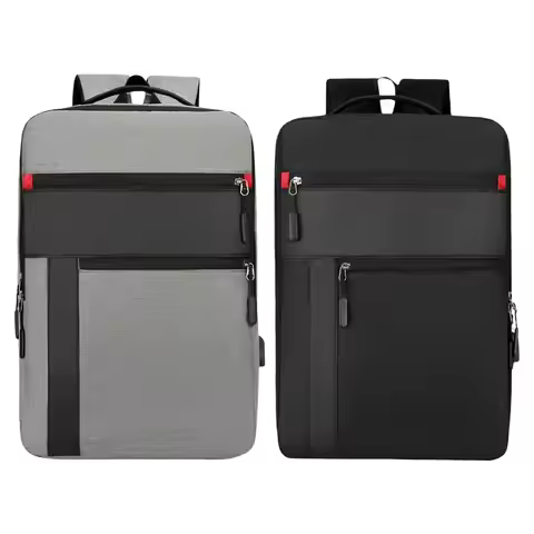Laptop Backpack with USB Classical Large Capacity Waterproof Travel Laptop Backpack for 15.6 inch La