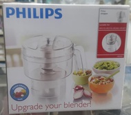 [ GARANSI 100 % ] Chopper Blender Philips HR 2939 @ blender philips / blender miyako / blender murah / blender cosmos / blender mini / blender portable / blender tangan / blender philips promo daging manual beauty