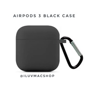 Airpods 3 case | AirPods Pro Case | Airpods 2 Case Silicone Soft Case for AirPods 3 Case Black Color