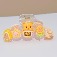 [Stok sedia]GAM KRIM BUATAN TANGAN DIY-Gunting Rambut-butter bear