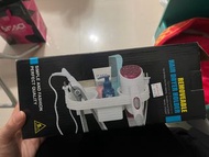 （免釘）洗手間吹風機置物掛架浴室架廁所用品全免打孔壁掛 式吹風機架