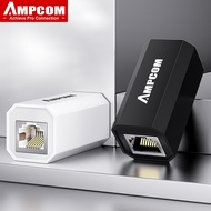 AMPCOM RJ45 Connector 8P8C Female extender LAN connector Adapter inline Cat7/Cat6/Cat5e Ethernet Cab