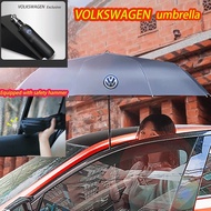 Volkswagen folding umbrella sunshade suitable for Golf Tiguan Touran POlo Sharan passat