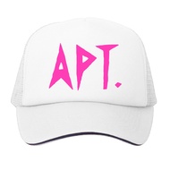 APT Trucker Hat Rose Bruno Mars Logo