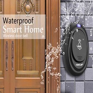 Waterproof Wireless Door Bell. LED Light and Fun Bell Tunes!