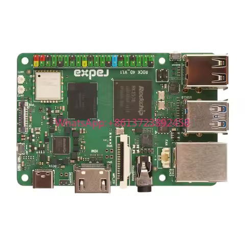 GGDX Hot Seller Radxa ROCK 4D Development Board RK3576 Chip Single-Board Computer (SBC) with LPDDR5 