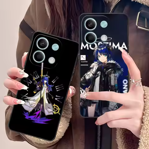 Arknights Mostima Matte TPU Mobile Phone Case for POCO M7 M6 M5 M4 M3 X7 X6 X5 X4 X3 Pro GT 5G Color