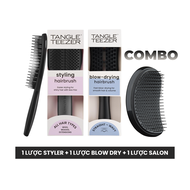 [MUA 2 TẶNG 1] Combo lược Tangle Teezer Ultimate Styler Black + Ultimate Blow Dry tặng Salon Elite