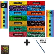 Klik ball flavour bu ah real mix 14 rasa isi 10 gr