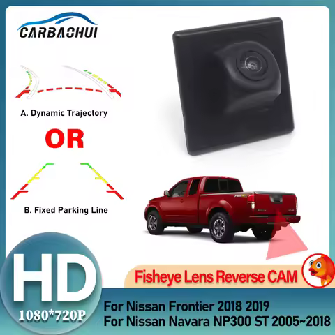Rear View Camera CCD Full HD Waterproof backup camera Reverse camera For Nissan Frontier 2018 2019 N