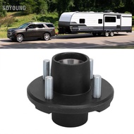 soyoung 2000lbs Trailer Axle Kit Enhanced Safety High Load Bearing 4 On 4in Screw Idler Hub Round Bt