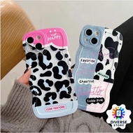 DS802 SOFTCASE WAVY WAVE SILICONE SOFT CASE CASING WAVE MODEL CLEAR PATCH DENIM LEOPARD FOR OPPO A38