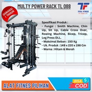 Alat Fitness Power Rack Multy Gym - Power Rack Total - Alat Olahraga
