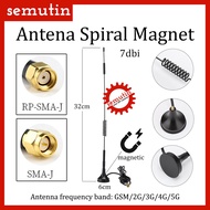32cm 7dbi Magnetic Spiral Antenna 7 dbi Modem Signal Booster/ High School Male Female Signal Booster