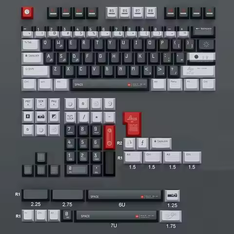 Cyan Blue Pink Maple Green Keycaps Cherry Profile PBT Dyesub for MX Switches on 61 67 75 84 87 100 1