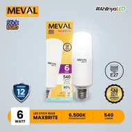 Meval MAXBRITE 6W 6 WATT LED STICK BULB