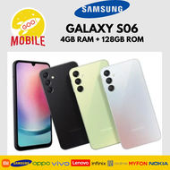 Samsung Galaxy A06 (4GB+ 128GB) | 6.7" FHD+ | 5000mAh Battery | Mediatek Helio G85 (12 nm) | Origina