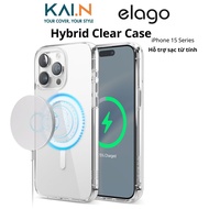 Elago Mag Hybird Clear Case Wireless Charging for iPhone 15 PRO MAX / iPhone 15 Pro