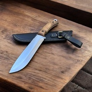 旅行刀 . 黑色刀鞘的求生刀 , 4 mm 獵刀