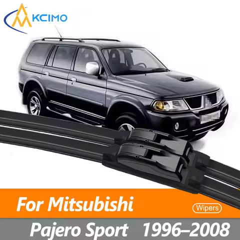 Windshield Wiper Blades (Front Pair) For Mitsubishi Pajero Sport/K80/K90/PA/PA II 1996–2008 Mitsubis
