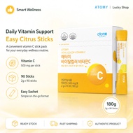 BUY 3 GET 1 FREE【OFFICIAL】Atomy Vitamin C Supplement 500mg Vital Color Powder 90 Sticks 180g
