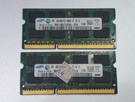 Samsung 4GB DDR3 記憶體 2條