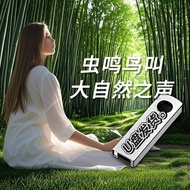 /-tt28 White Noise Decompression Sleep Aid Nature Flowing Water U Disk Yoga Soothing USB Flash Disk 