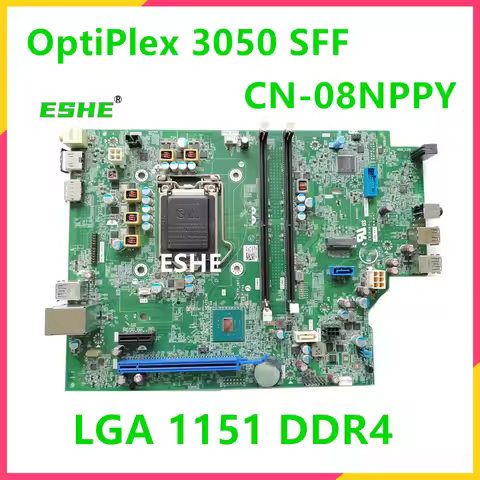 For Dell OptiPlex 3050 SFF Desktop Motherboard E93839 SS0401 7XVJF LGA 1151 DDR4 0N8D59 0GG04X 08NPP