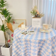 Eyre Taplak meja kotak-kotak bunga beludru gadis beludru taplak meja siswa kain latar belakang foto