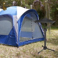 [kokiya] Foldable Stool Tall Slacker Chair 3 Legs Stool Adjustable Height Fold up Stool Rest Seat fo