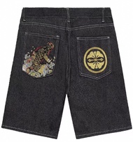 ZESSZ กางเกงยีนส์ญี่ปุ่น2000S สไตล์ Jnco สั้น Jnco กางเกงขายาว Y2k ทรงหลวมสำหรับเสื้อผ้า Wowen Ropa 