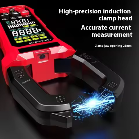 Delixi Digital Clamp Meter High Precision Multifunctional Clamp Multimeter Electrical Special Curren