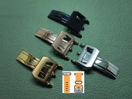 18mm IW 型 錶帶 摺扣 蝴蝶扣 (適合安装 萬國 IWC TOPGUN Big Pilot ) 適用 : IWC 錶帶