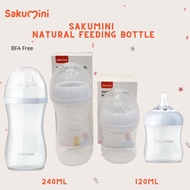 Sakumini Feeding Bottle 120ml & 240ml