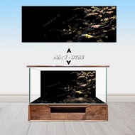 Fish tank painting 120x90 cherry blossom