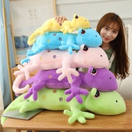 Colorful Gecko Doll Cute Plush Toy Pillow Small Gecko Children's Doll Birthday Gift